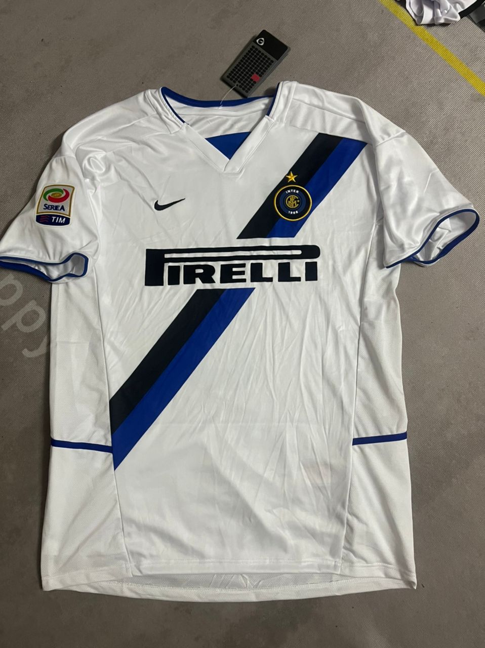 Diego Forlán Inter White Retro Jersey