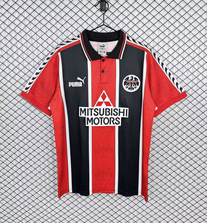 Eintracht Frankfurt 1996/1997 Saison Heim Retro Fußballtrikot