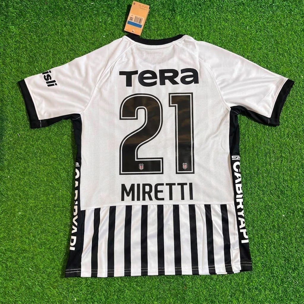 Fabio Miretti Besiktas 2027 New Season Football Jersey Kit