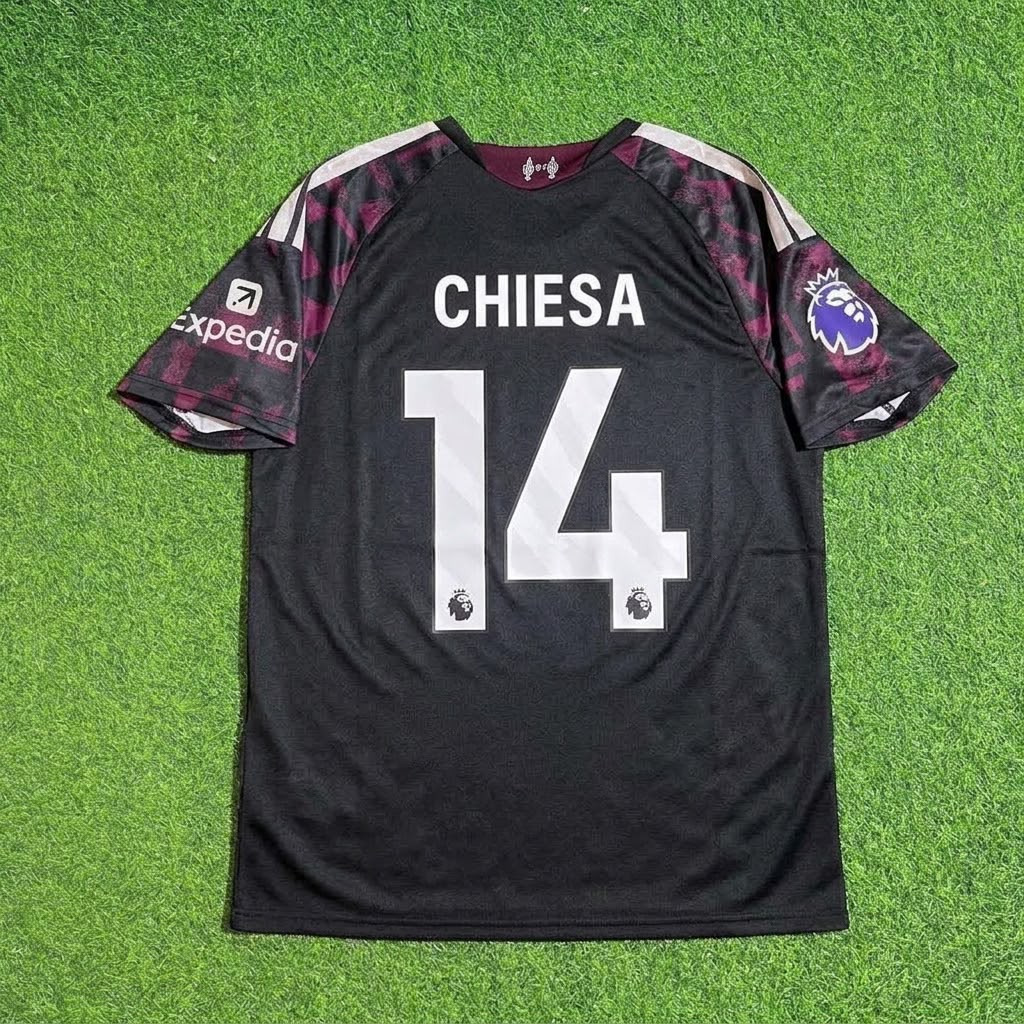 Federico Chiesa #14 Liverpool 2026/2027 New Season Third Football Jersey Kit