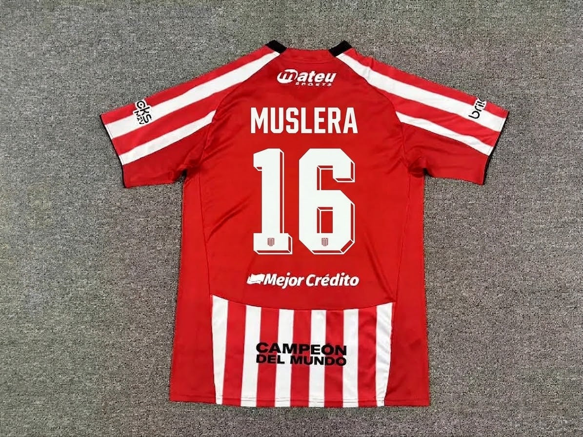 Fernando Muslera Club Estudiantes de la Plata 2027 New Season Home Retro Jersey Trikot Soccer Shirt