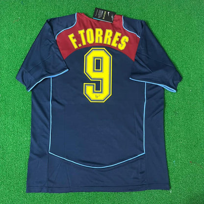 Fernando Torres Atletico Madrid SpiderMan 2003 2004 Retro Football Jersey