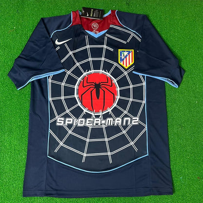 Fernando Torres Atletico Madrid SpiderMan 2003 2004 Retro Football Jersey