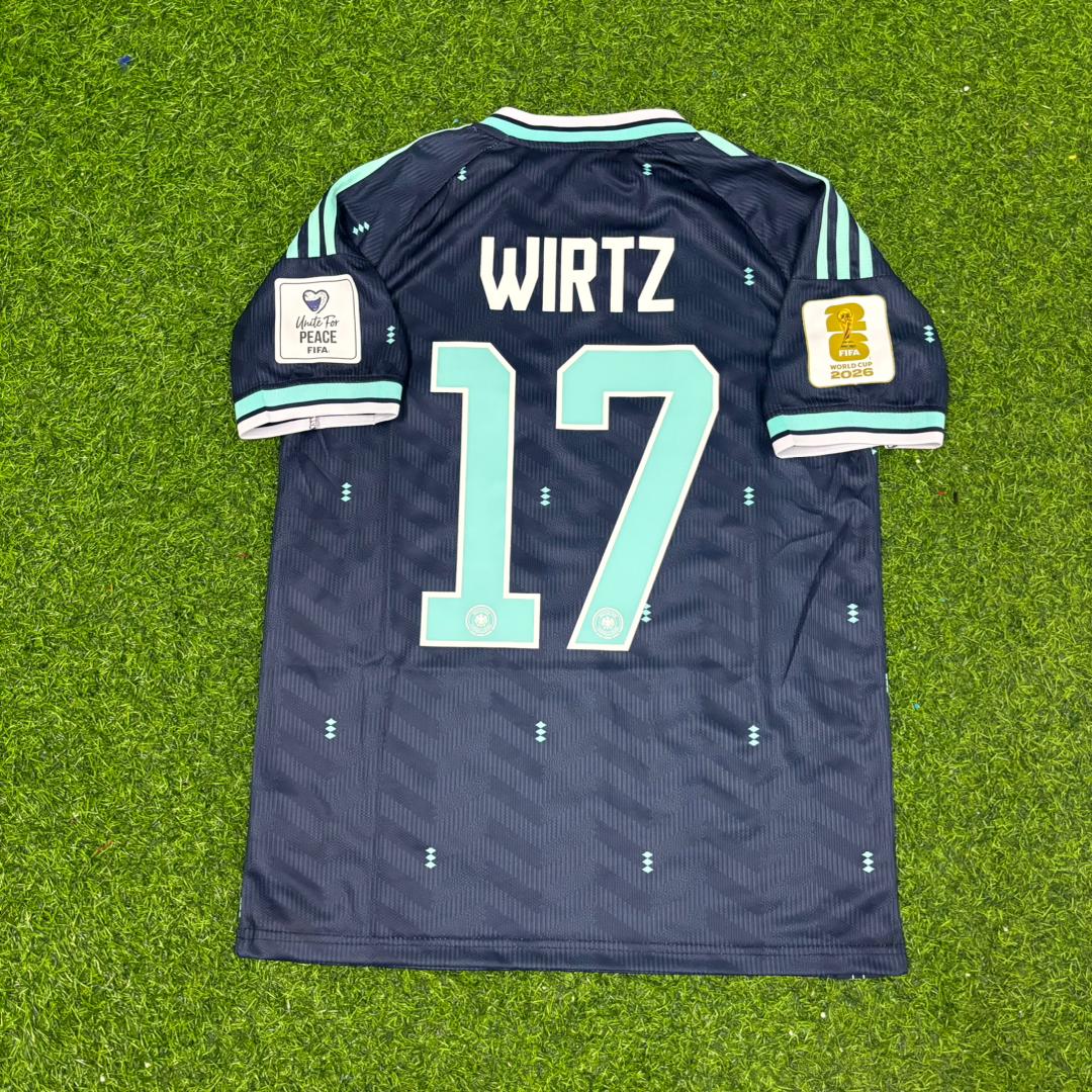 Florian Wirtz #17 Germany 2026 World Cup Football Jersey Trikot