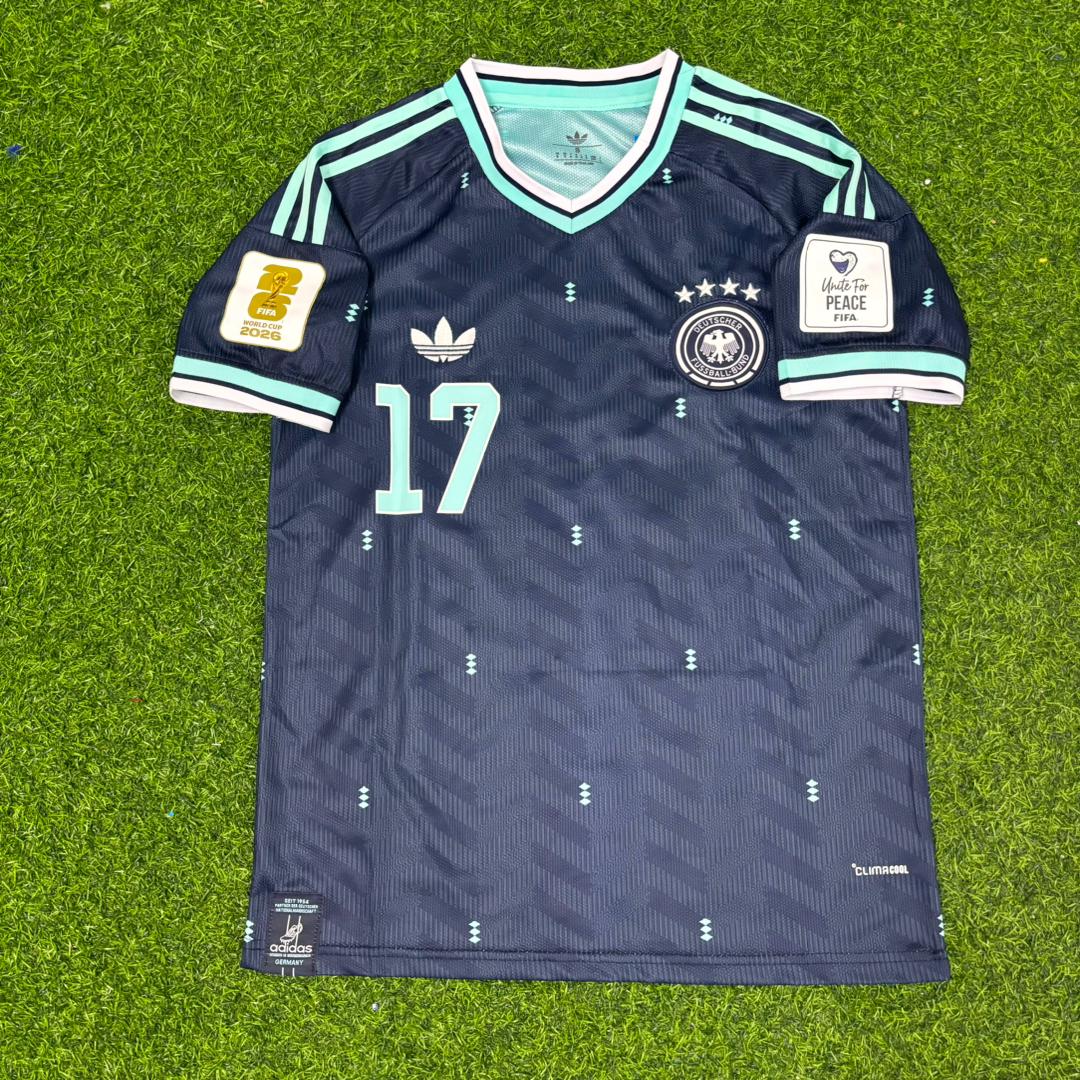 Florian Wirtz #17 Germany 2026 World Cup Football Jersey Trikot
