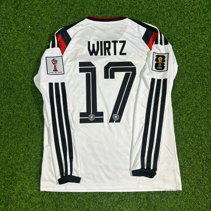 Florian Wirtz #17 Allemagne Coupe du Monde 2026 Maillot Domicile Manches Longues