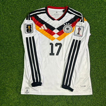Florian Wirtz #17 Allemagne Coupe du Monde 2026 Maillot Domicile Manches Longues