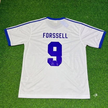 Mikael Forssell Finland Home Retro Football Shirt Jalkapallopaita