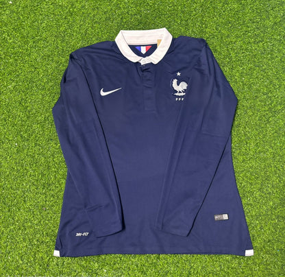 Desire Doue #20 France Long Sleeve Football Jersey Trikot Maillot
