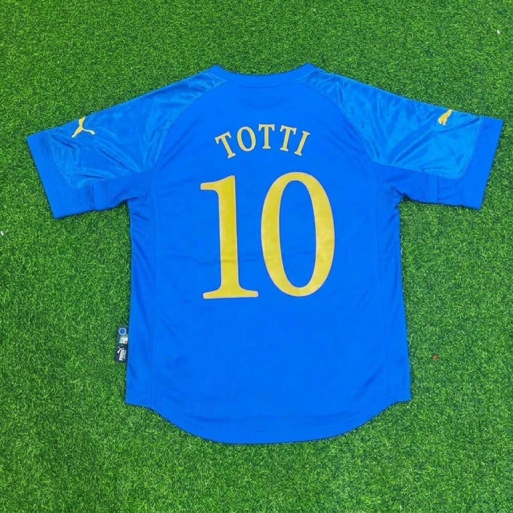 Francesco Totti Italy Home Commemorative Jersey Trikot Maillot