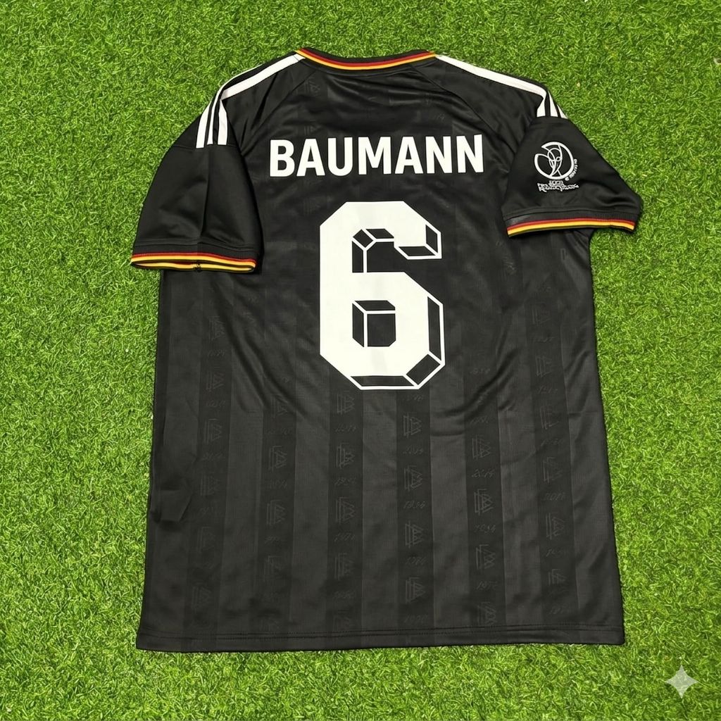 Frank Baumann Germany 2002 World Cup Black Special Retro Football Jersey