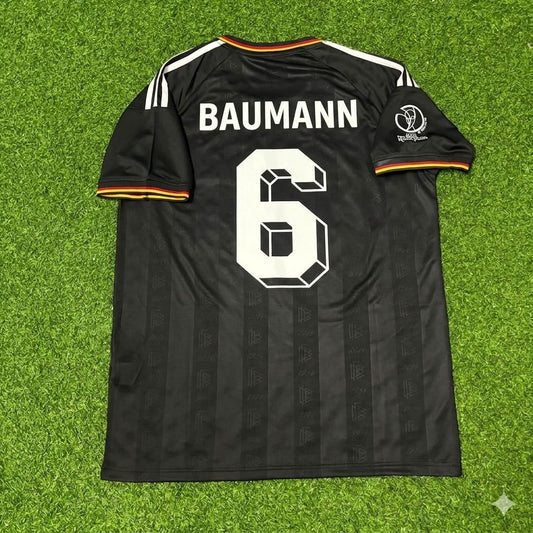 Frank Baumann Germany 2002 World Cup Black Special Retro Football Jersey