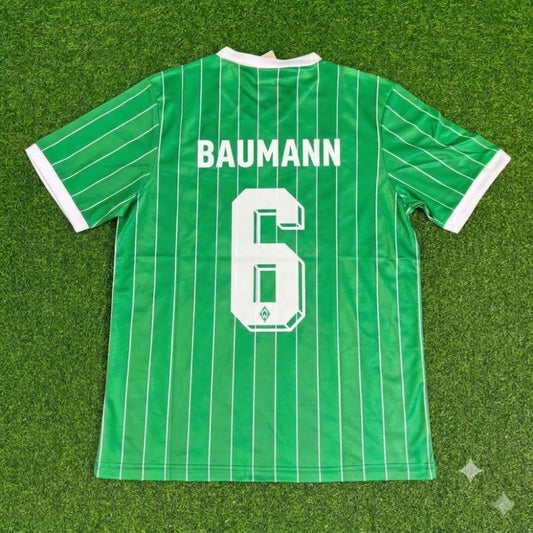 Maillot Rétro de Football Domicile Commémoratif Frank Baumann Werder Brême