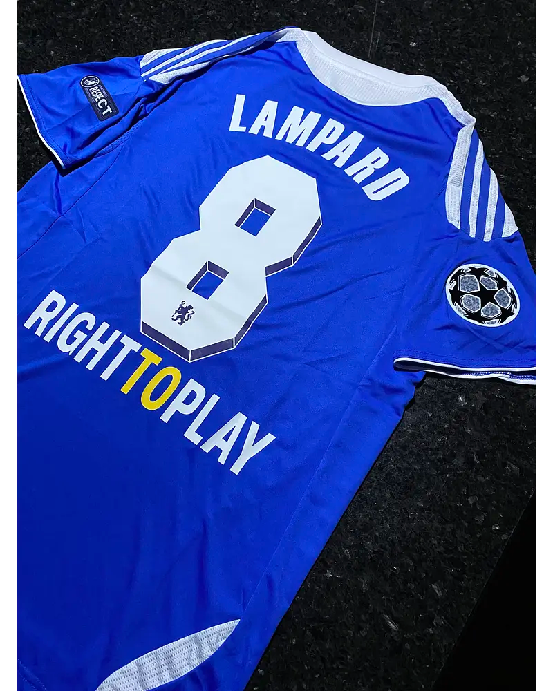 Frank Lampard - Chelsea Champions League Munich .Final Munich 2012 Retro Jersey Trikot