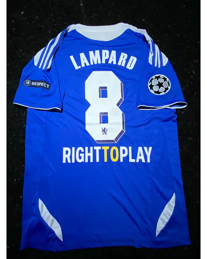 Frank Lampard - Chelsea Champions League Munich .Final Munich 2012 Retro Jersey Trikot