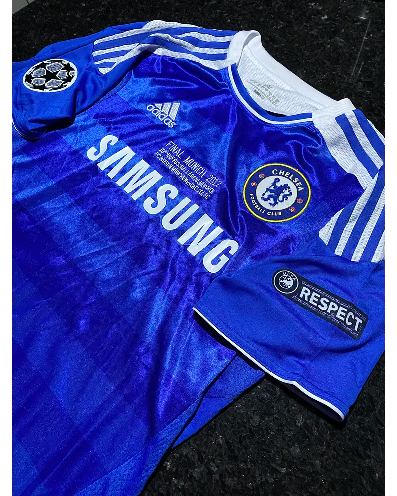 Frank Lampard - Chelsea Champions League Munich .Final Munich 2012 Retro Jersey Trikot