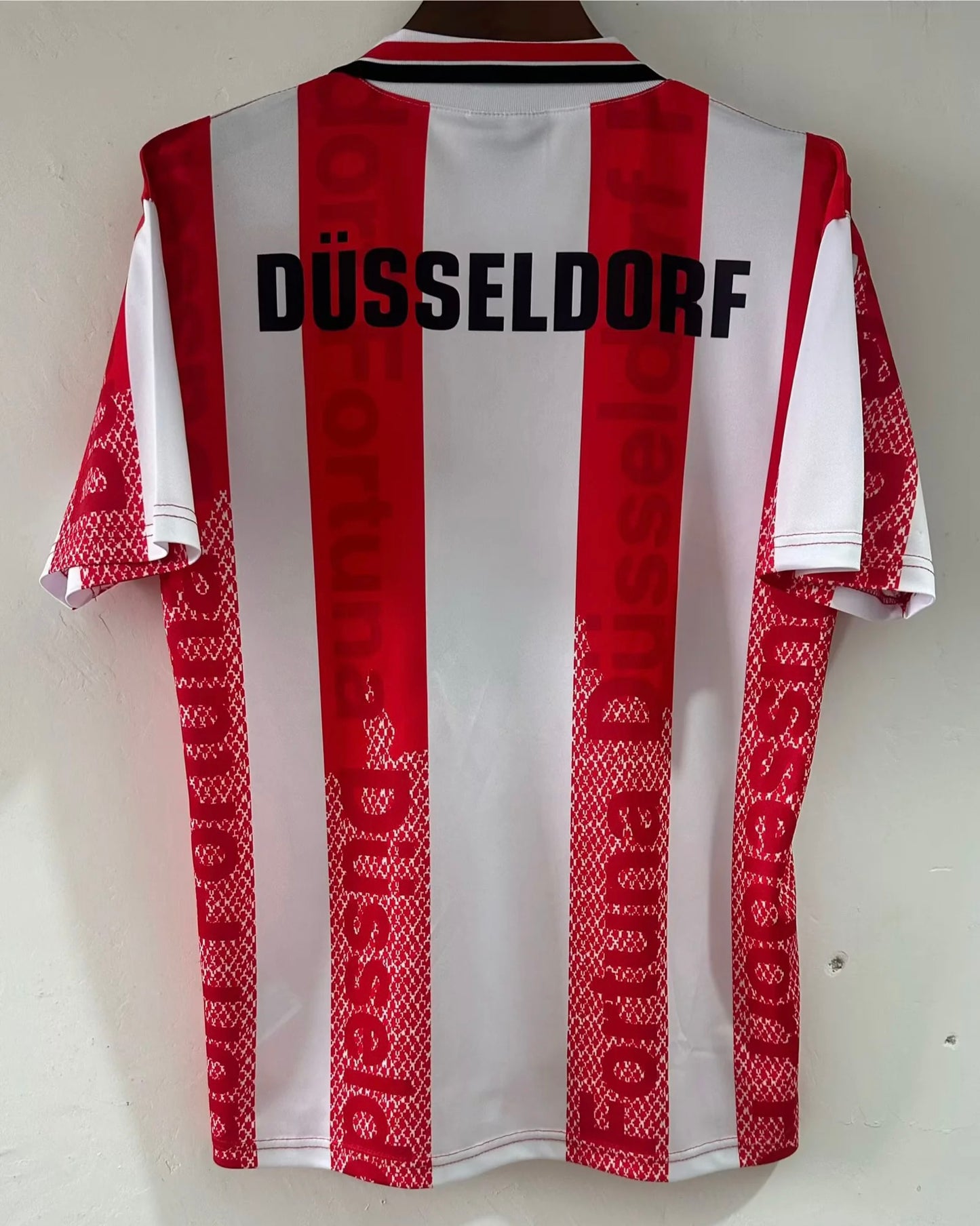 Fortuna Düsseldorf 1998 Saison Heim Retro Trikot