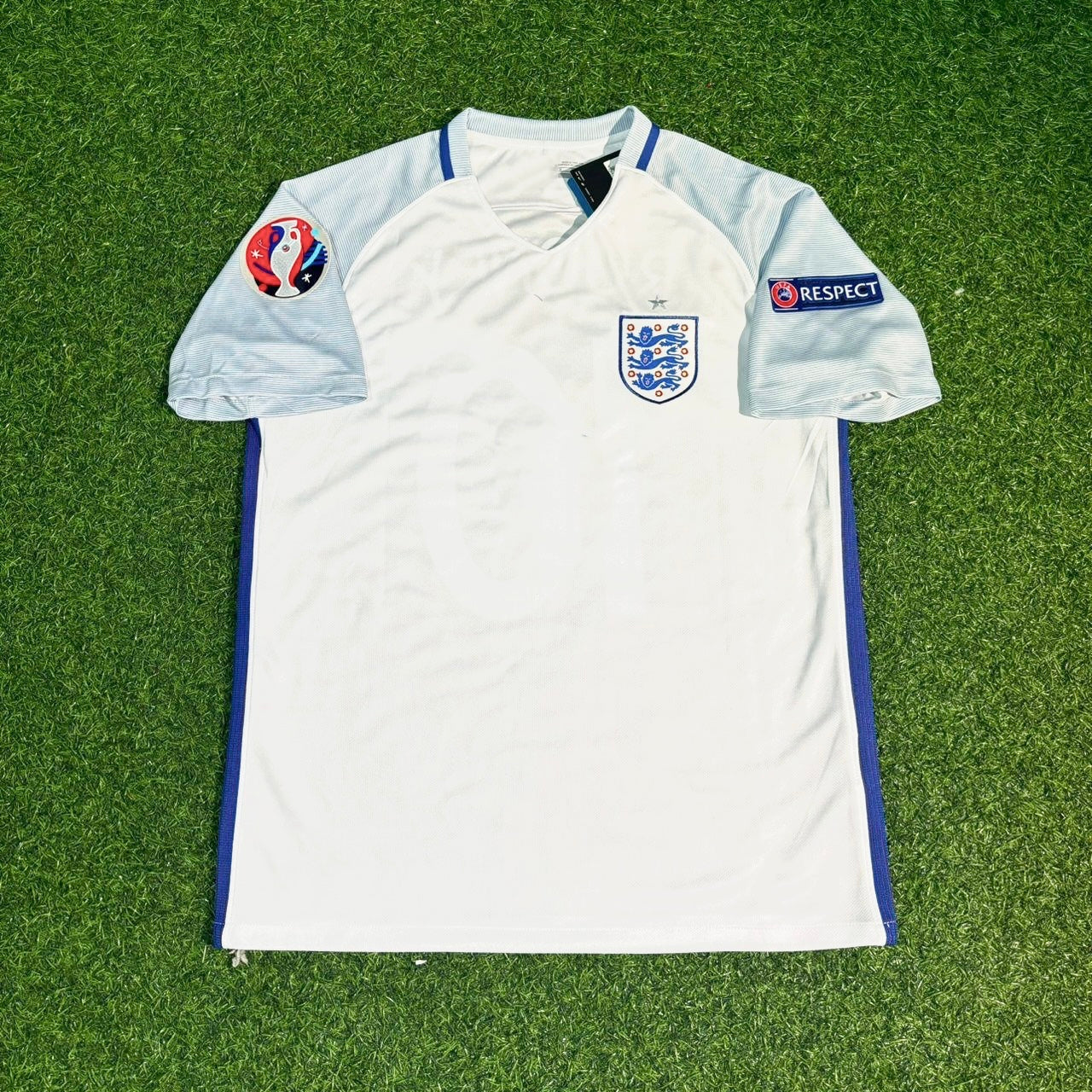 Marcus Rashford #22 England Euro 2016 Home Retro Jersey