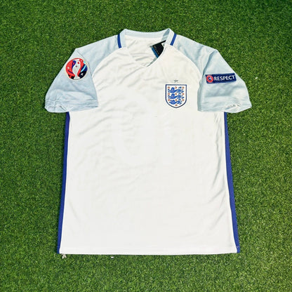 Marcus Rashford #22 England Euro 2016 Home Retro Jersey