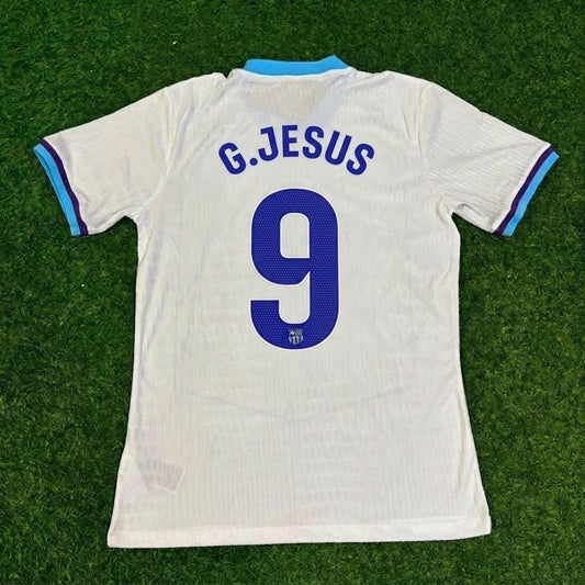 Gabriel Jesus #9 Barcelona New Season Special Edition Jersey Trikot Maillot Soccer Shirt
