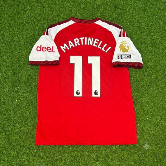 Gabriel Martinelli Arsenal Home New Season 2027 Jersey Kit Soccer Trikot Maillot Maglia