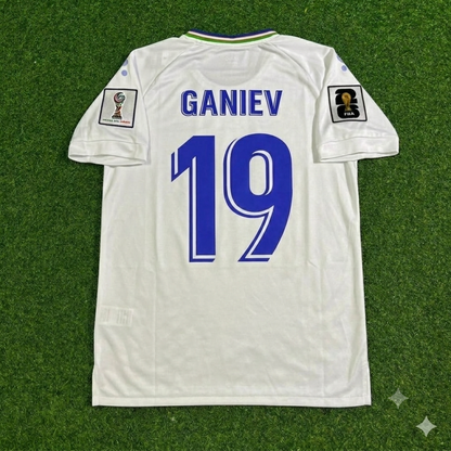 Aziz Ganiev Uzbekistan 2026 World Cup Football Jersey
