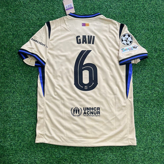 Gavi Barcelona Away New Season 2026 Jersey Trikot Maillot Soccer Shirt