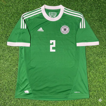 İlkay Gündoğan Germany EURO 2012 Green Retro Football Jersey