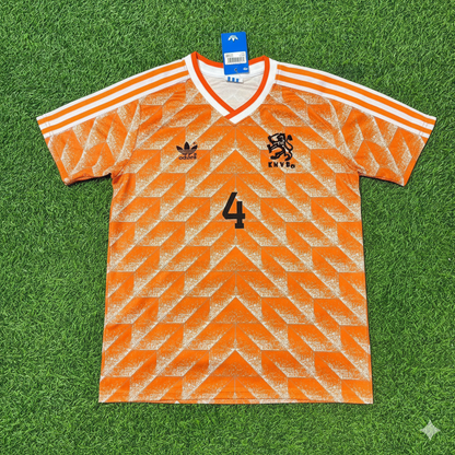 Frank de Boer Netherlands Home Retro Football Jersey Kit