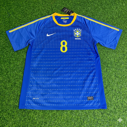 Socrates Brazil Retro Blue Jersey Trikot