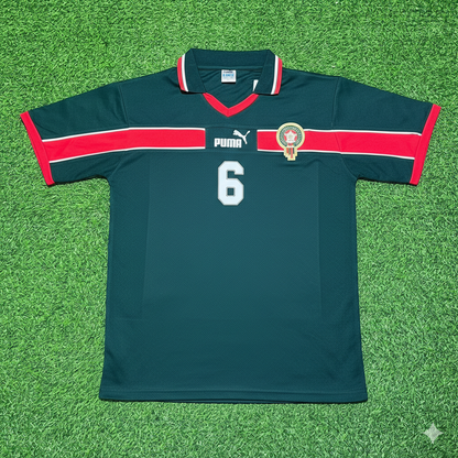 Romain Saïss Morocco Home Retro Football Jersey