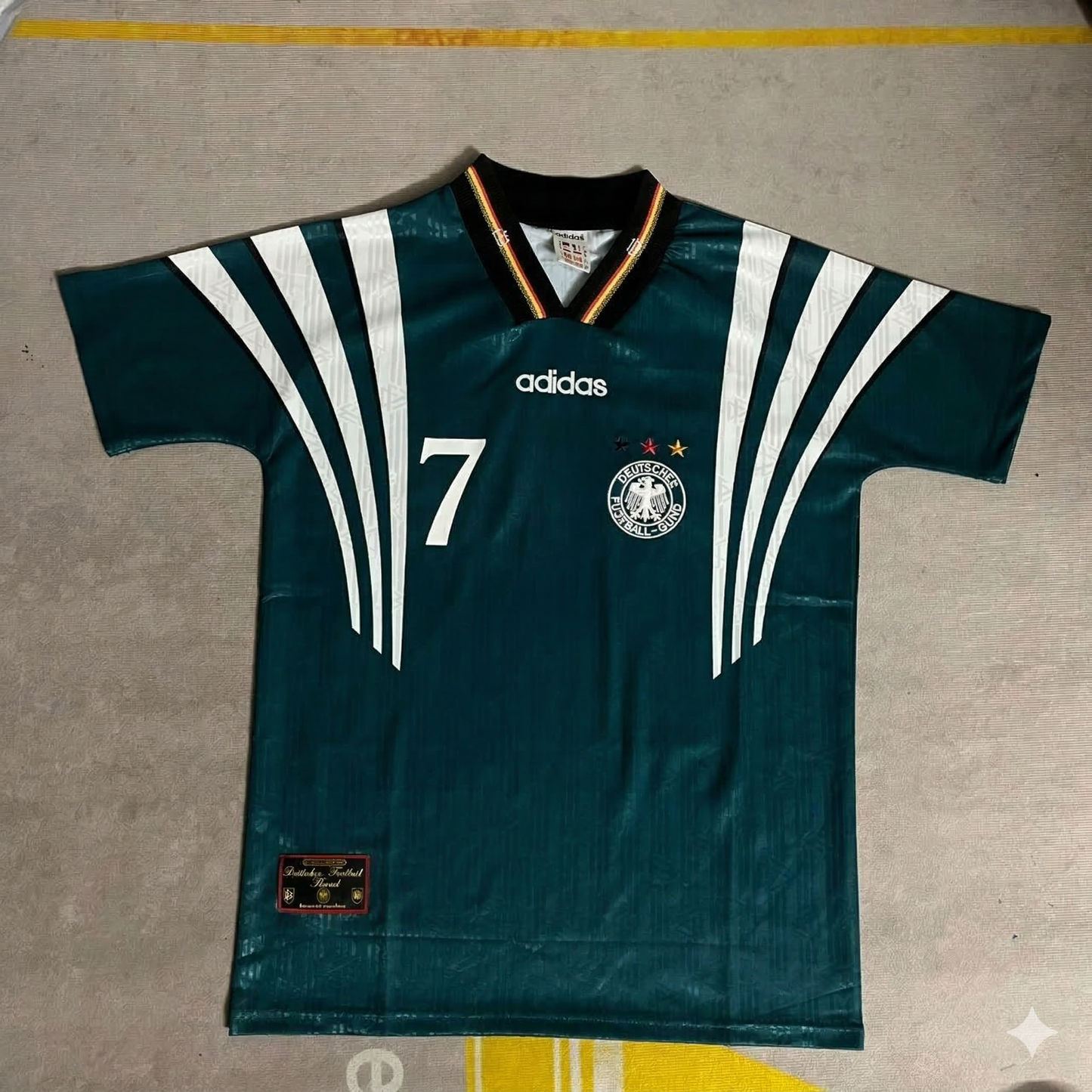 Pierre Littbarski Germany Deutschland Retro Jersey Trikot Soccer Shirt