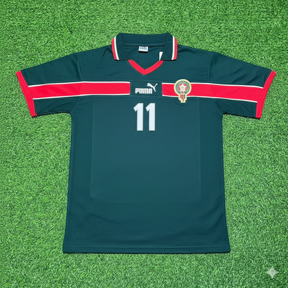 Ismael Saibari Morocco Home Retro Football Jersey