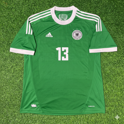 Thomas Müller Germany EURO 2012 Green Retro Football Jersey