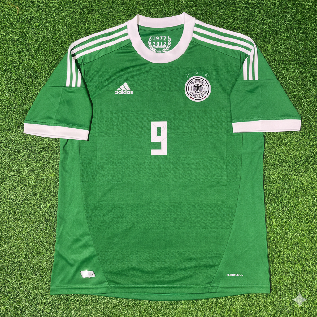 Andre Schürrle Germany EURO 2012 Green Retro Football Jersey