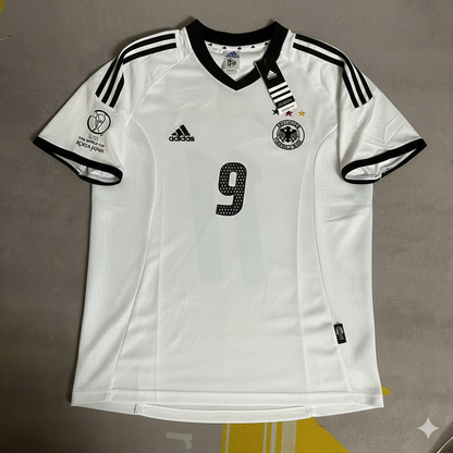 Bernd Schneider Germany Deutschland 2002 World Cup Japan Korea White Retro Jersey Trikot