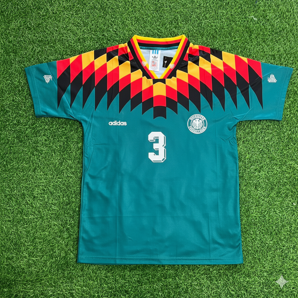 Andreas Brehme Germany Deutschland 1994 World Cup Jersey Trikot