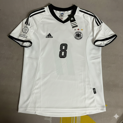 Torsten Frings Germany Deutschland 2002 World Cup Japan Korea White Retro Jersey Trikot