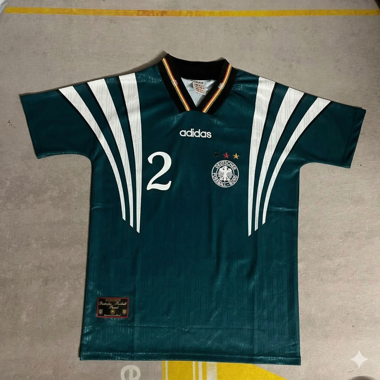 Stefan Reuter Germany Deutschland Retro Jersey Trikot Soccer Shirt
