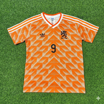 Robin van Persie Netherlands Home Retro Football Jersey Kit