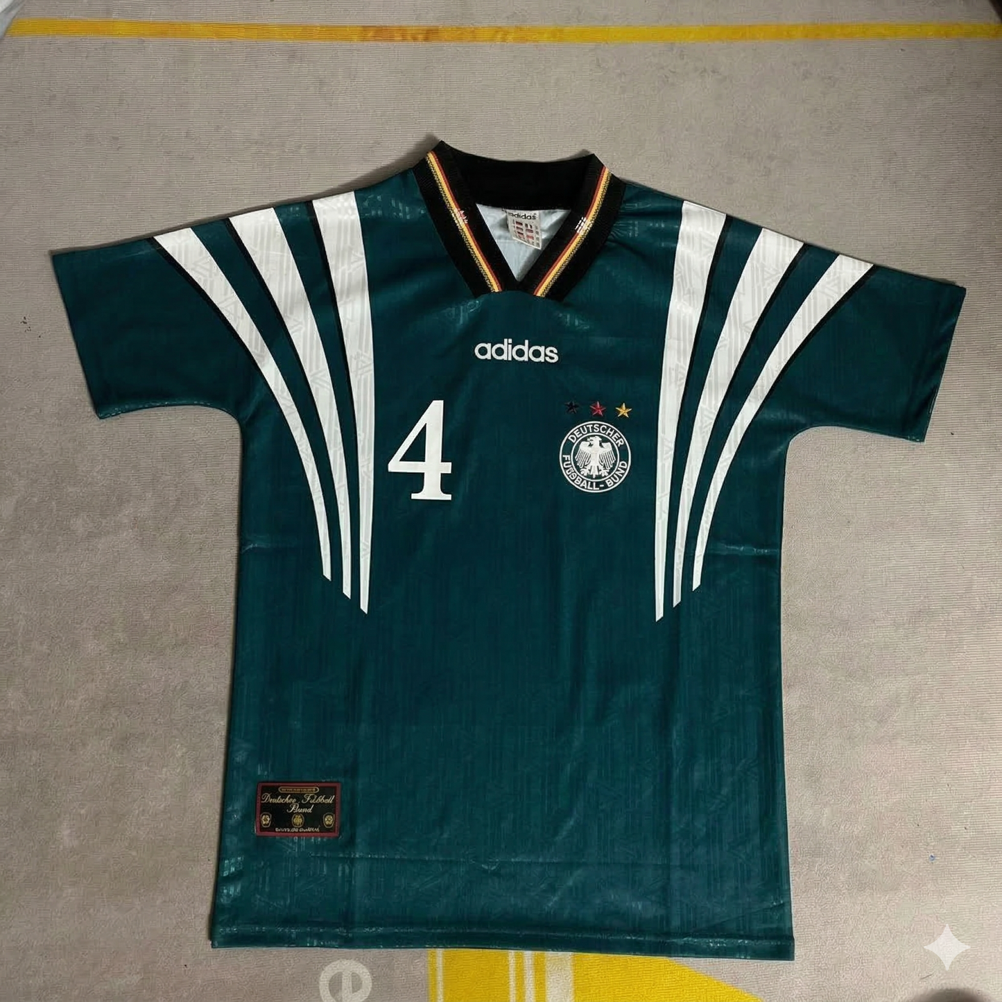 Steffen Freund Germany Deutschland EURO 1996 Retro Jersey Trikot Soccer Shirt