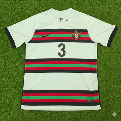 Pepe Portugal EURO 2020 Retro Away Football Jersey
