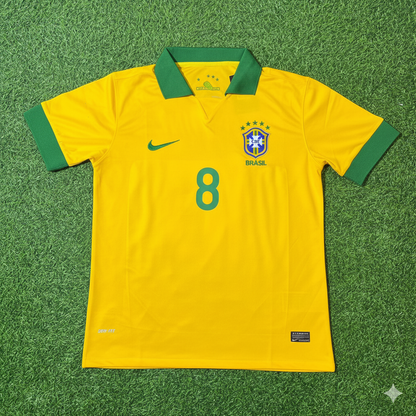 Didi Brasilien Retro-Fußballtrikot-Set