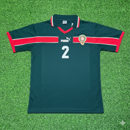 Achraf Hakimi Morocco Home Retro Football Jersey