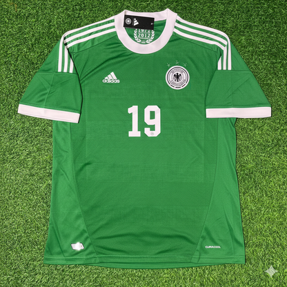 Mario Götze Germany EURO 2012 Green Retro Football Jersey