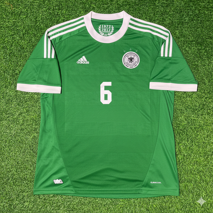 Sami Khedira Deutschland EM 2012 Grünes Retro-Fußballtrikot