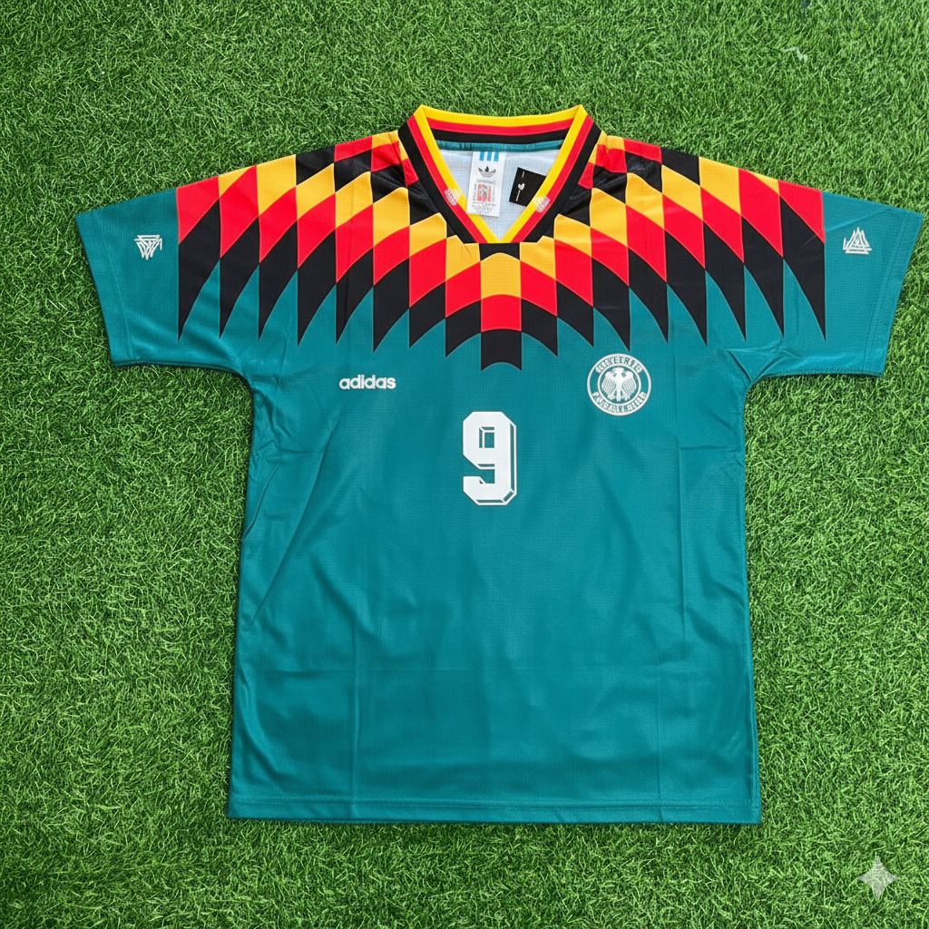 Carsten Jancker Germany Deutschland 1994 World Cup Jersey Trikot