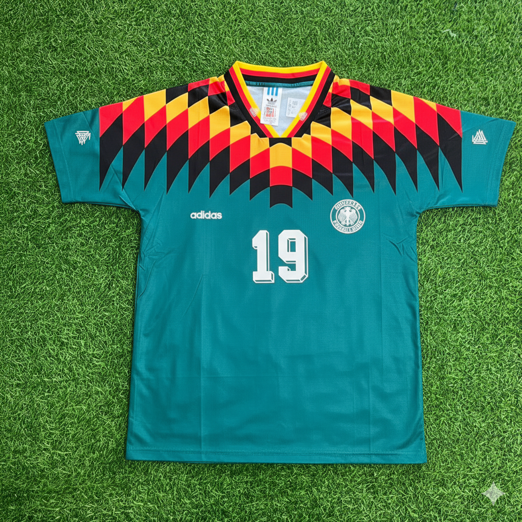 Ulf Kirsten Germany Deutschland 1994 World Cup Jersey Trikot