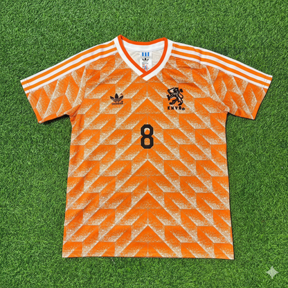 Edgar Davids Netherlands Home Retro Football Jersey Kit