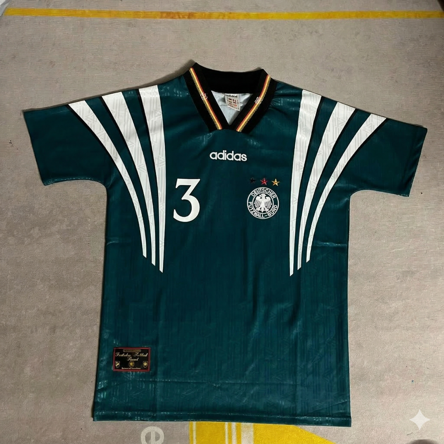 Marco Bode Germany Deutschland EURO 1996 Retro Jersey Trikot Soccer Shirt
